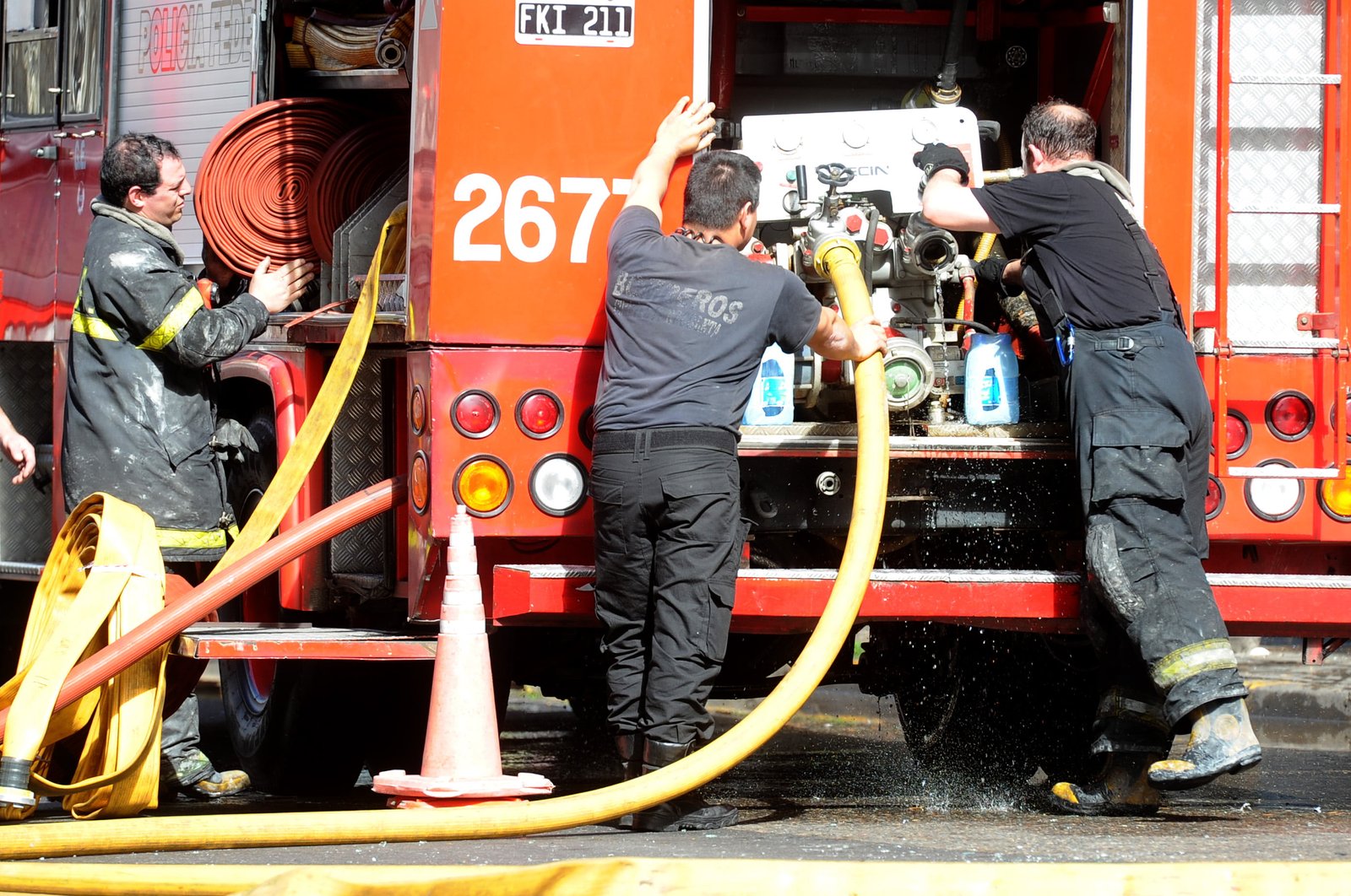 Ardió un departamento en Belgrano y todos los vecinos fueron evacuados