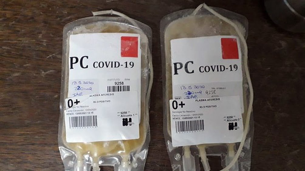 Presentan proyecto para que sea "de interés público" donación de plasma de recuperados de Covid-19