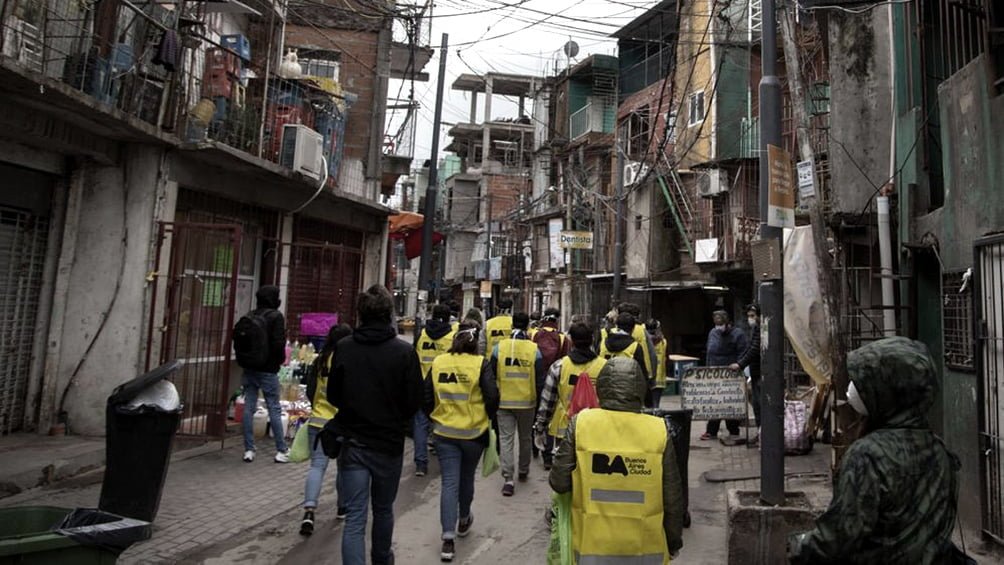 Ya son 365 los casos positivos en barrios vulnerables de la ciudad de Buenos Aires