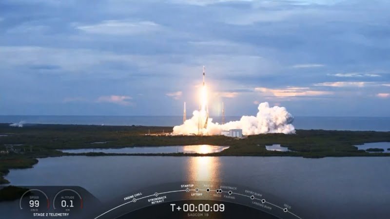 Se lanzó con éxito el Saocom 1B desde una base en Estados Unidos