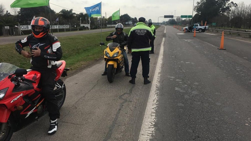 Demoran a más de 30 motociclistas que participaron de una picada clandestina