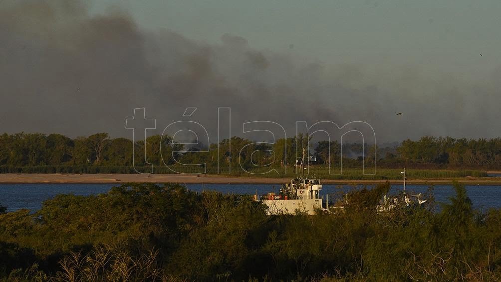 Entre Ríos declaró la emergencia ambiental por los incendios en el delta del Paraná