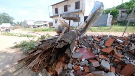 Temporal en Corrientes: heridos leves, localidades sin luz y daños materiales