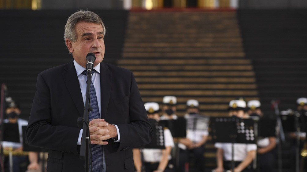 El Presidente le toma juramento a Agustín Rossi como nuevo jefe de Gabinete
