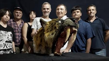 Descubrieron el primer fósil de un "tigre dientes de sable" en San Pedro