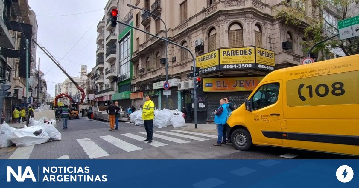 La Ciudad desalojó un edificio de Balvanera que fue denunciado más de 40 veces por hechos de inseguridad