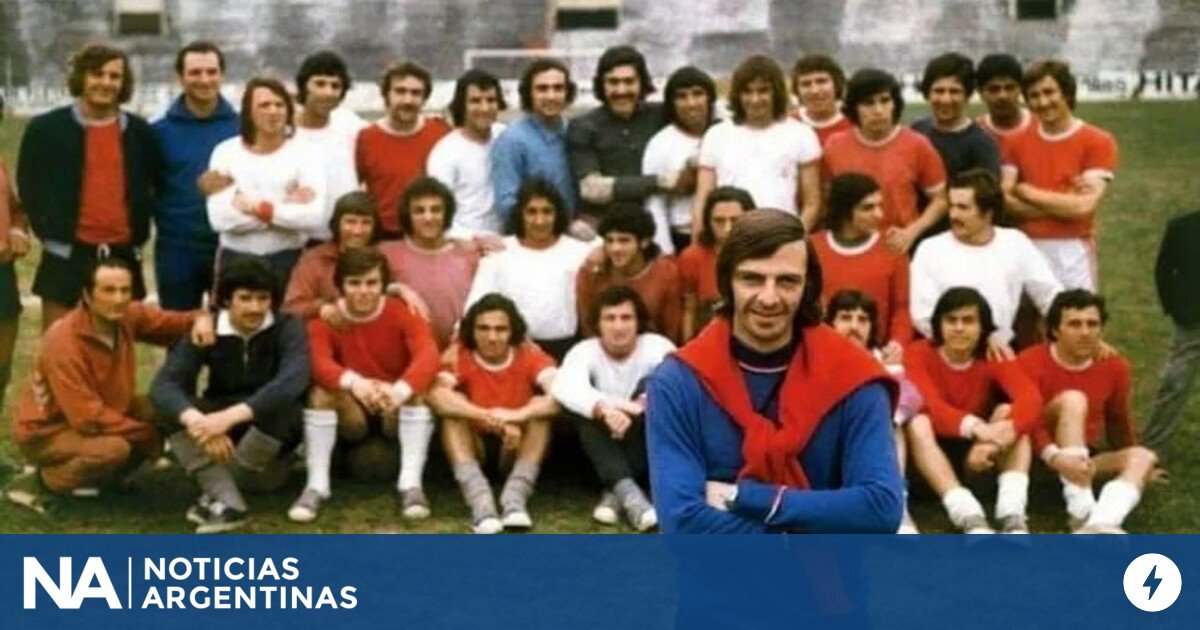 Menotti, el autor de la página más gloriosa de la historia de Huracán: el equipo campeón del Metropolitano de 1973