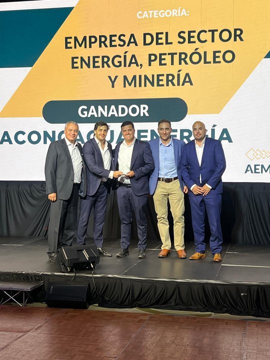 Aconcagua Energía fue reconocida como la mejor empresa de energía en Mendoza