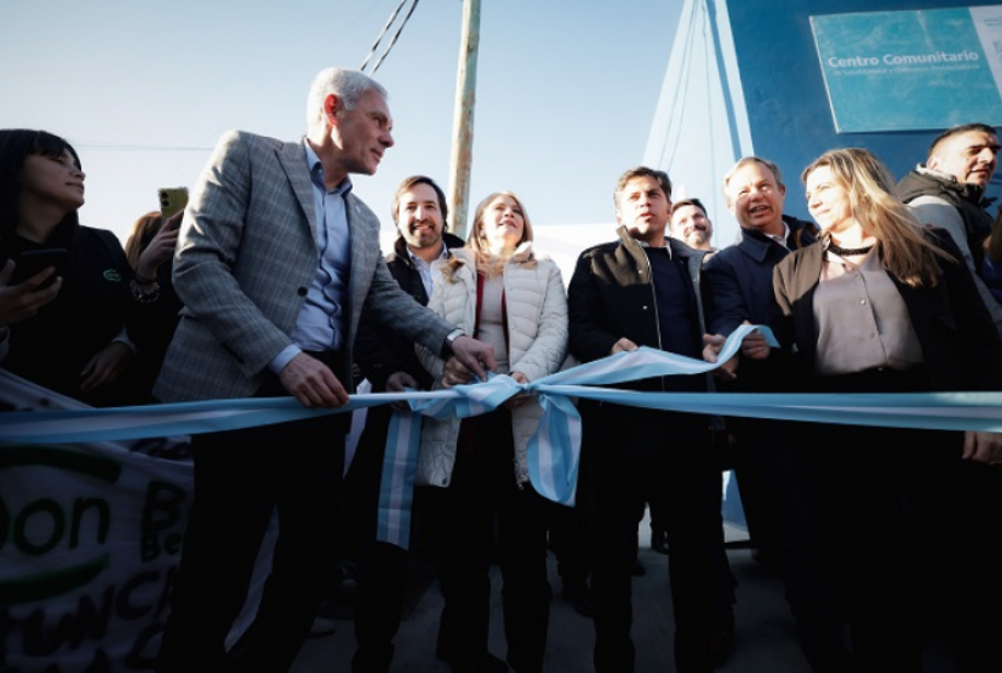 Kicillof inauguró un Centro Comunitario de Salud Mental y Consumos Problemáticos en Berisso